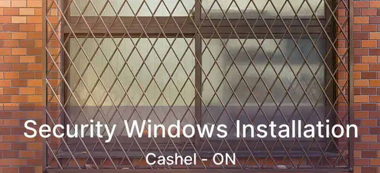  Security Windows Installation Cashel - ON