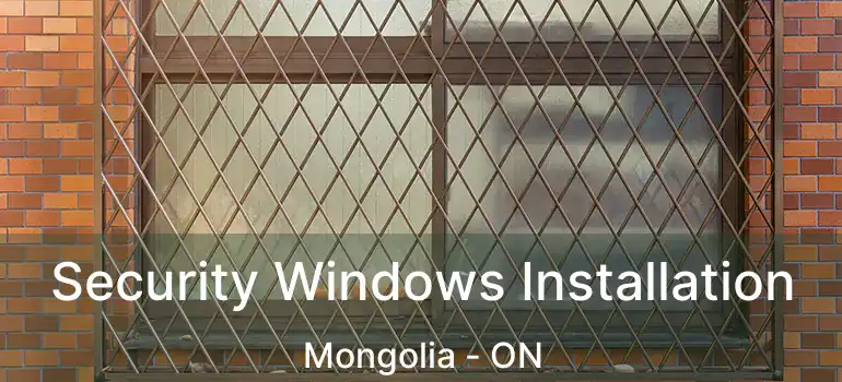  Security Windows Installation Mongolia - ON