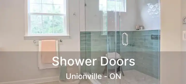  Shower Doors Unionville - ON