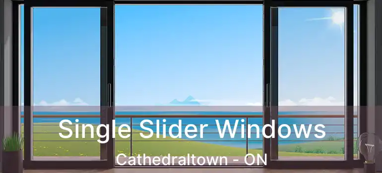  Single Slider Windows Cathedraltown - ON