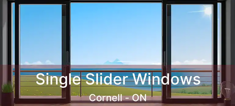  Single Slider Windows Cornell - ON