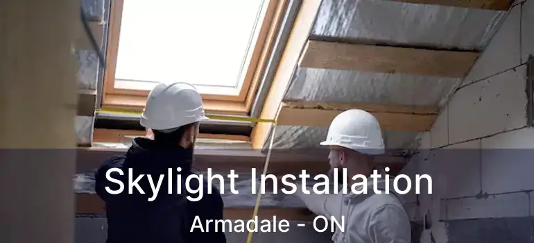  Skylight Installation Armadale - ON