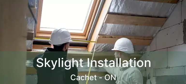  Skylight Installation Cachet - ON