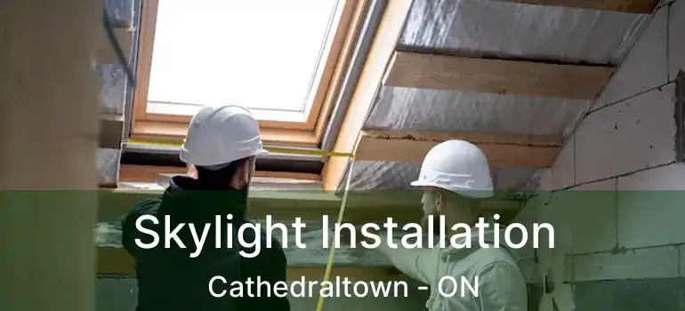  Skylight Installation Cathedraltown - ON