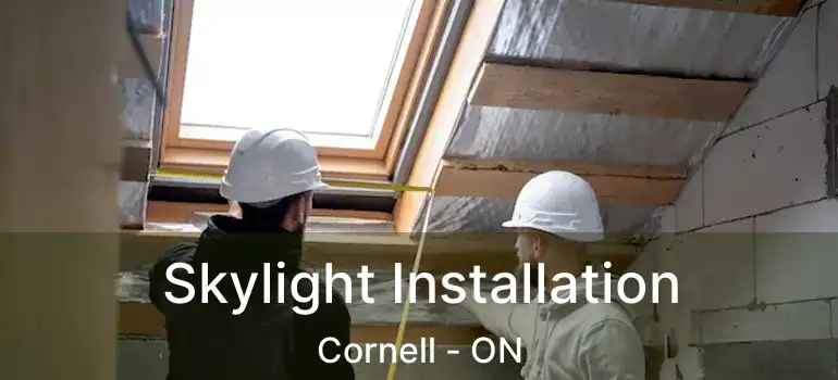  Skylight Installation Cornell - ON