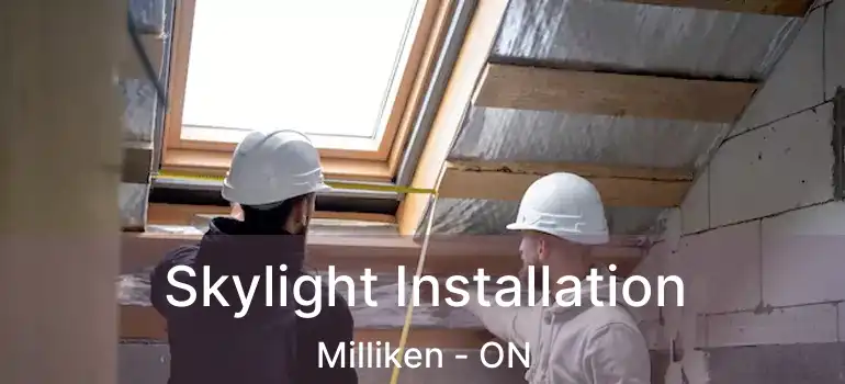  Skylight Installation Milliken - ON
