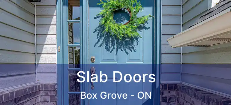  Slab Doors Box Grove - ON