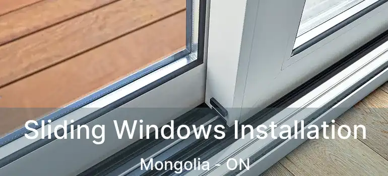  Sliding Windows Installation Mongolia - ON