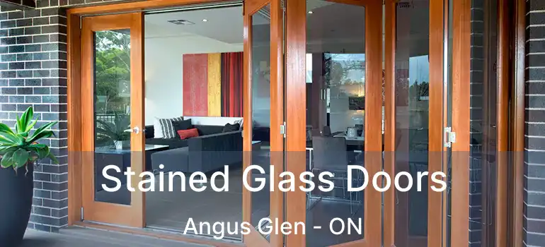  Stained Glass Doors Angus Glen - ON