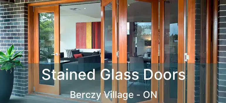  Stained Glass Doors Berczy Village - ON