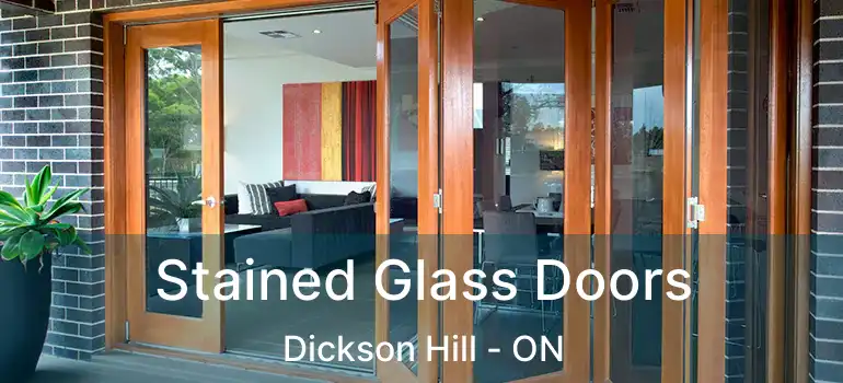  Stained Glass Doors Dickson Hill - ON