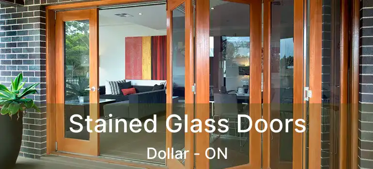  Stained Glass Doors Dollar - ON