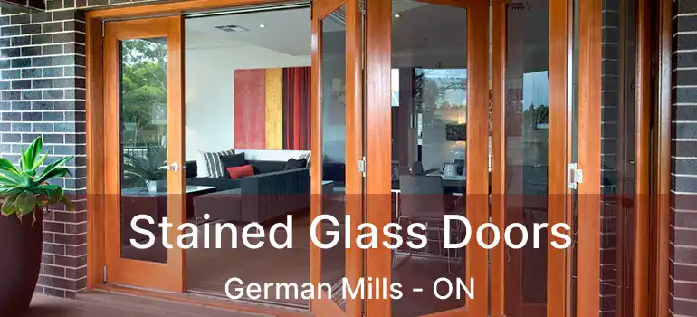  Stained Glass Doors German Mills - ON
