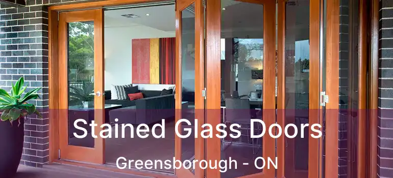  Stained Glass Doors Greensborough - ON