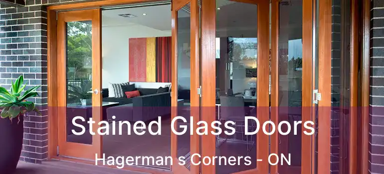  Stained Glass Doors Hagerman s Corners - ON