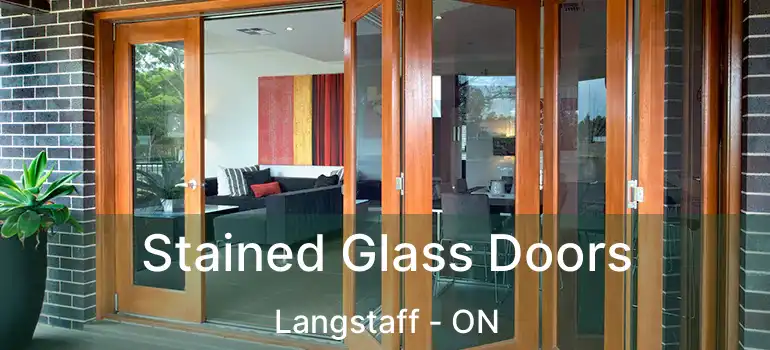  Stained Glass Doors Langstaff - ON