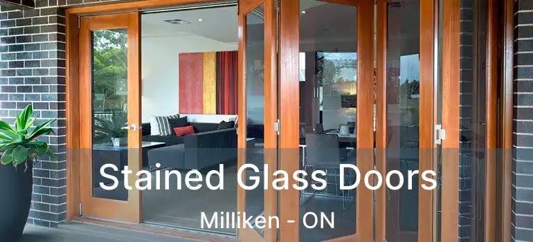  Stained Glass Doors Milliken - ON