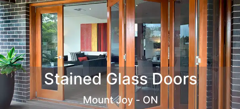  Stained Glass Doors Mount Joy - ON