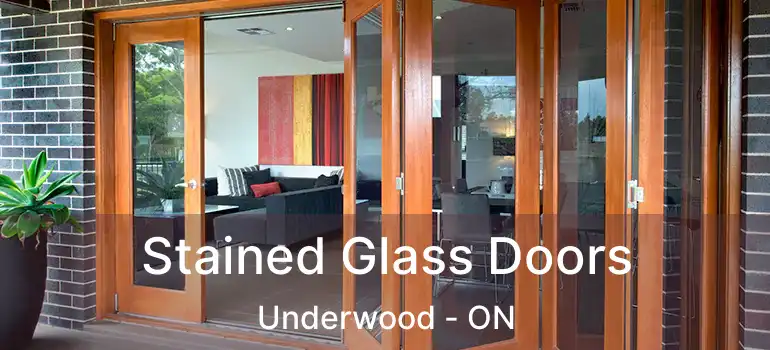 Stained Glass Doors Underwood - ON