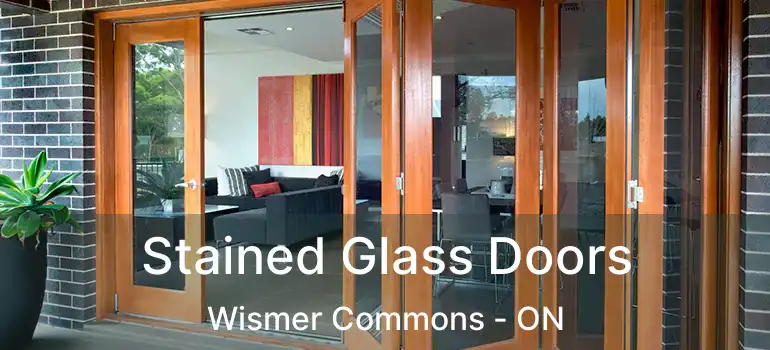  Stained Glass Doors Wismer Commons - ON