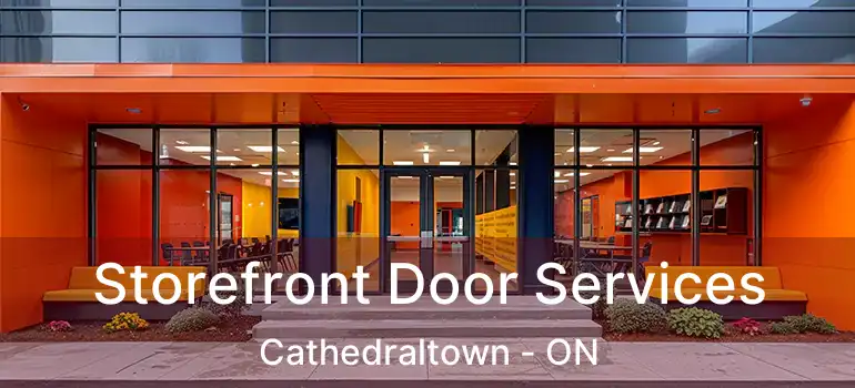  Storefront Door Services Cathedraltown - ON