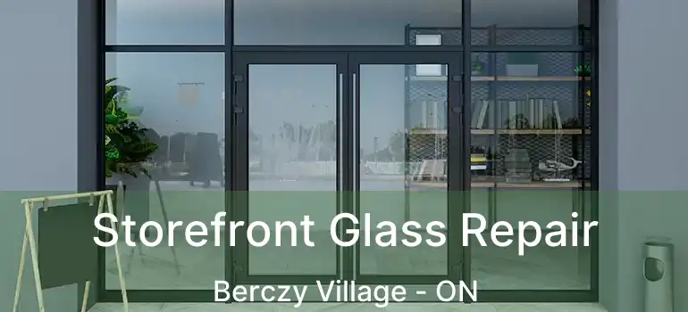  Storefront Glass Repair Berczy Village - ON