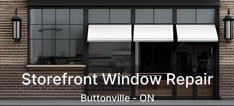  Storefront Window Repair Buttonville - ON