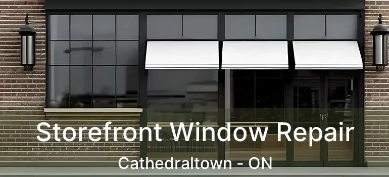  Storefront Window Repair Cathedraltown - ON