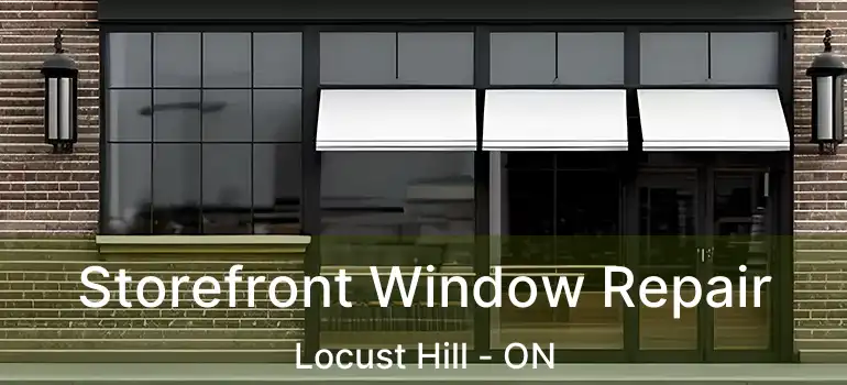  Storefront Window Repair Locust Hill - ON