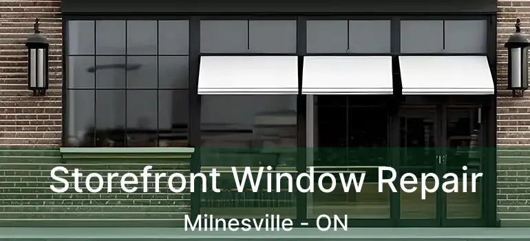 Storefront Window Repair Milnesville - ON