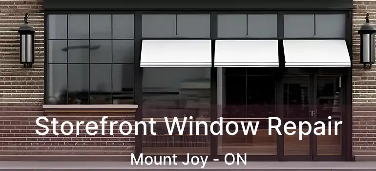  Storefront Window Repair Mount Joy - ON
