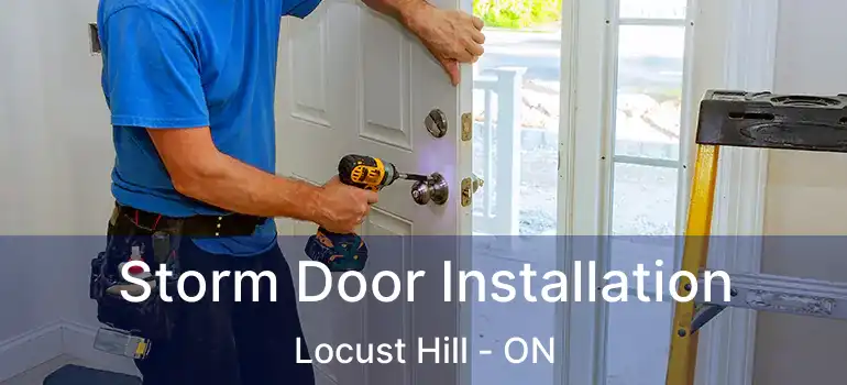  Storm Door Installation Locust Hill - ON