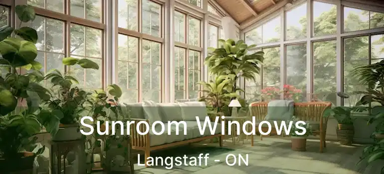  Sunroom Windows Langstaff - ON