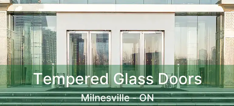  Tempered Glass Doors Milnesville - ON