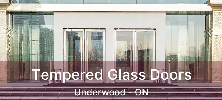  Tempered Glass Doors Underwood - ON