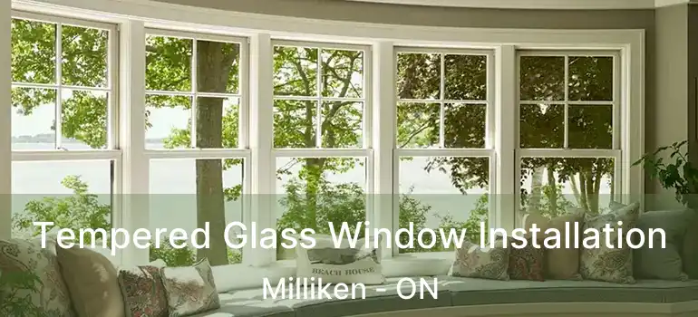  Tempered Glass Window Installation Milliken - ON