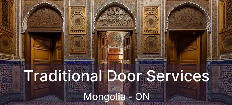  Traditional Door Services Mongolia - ON