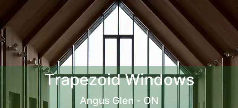  Trapezoid Windows Angus Glen - ON
