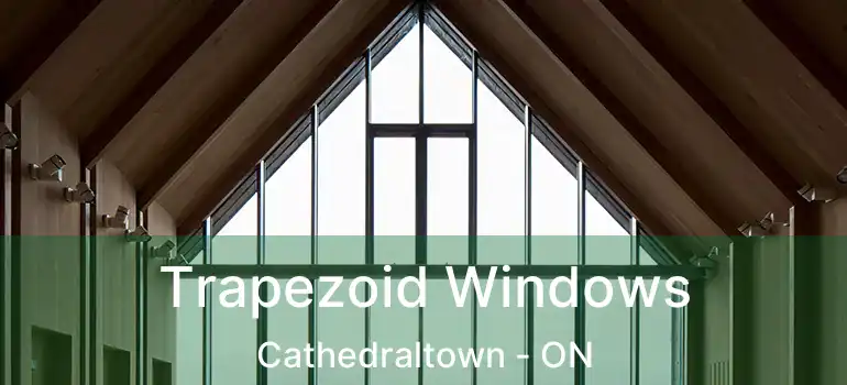  Trapezoid Windows Cathedraltown - ON