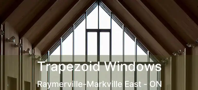  Trapezoid Windows Raymerville-Markville East - ON