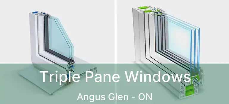  Triple Pane Windows Angus Glen - ON