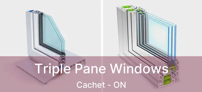  Triple Pane Windows Cachet - ON