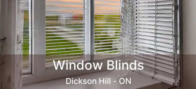  Window Blinds Dickson Hill - ON