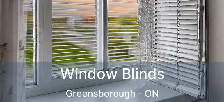  Window Blinds Greensborough - ON