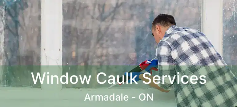 Window Caulk Services Armadale - ON