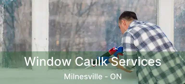  Window Caulk Services Milnesville - ON