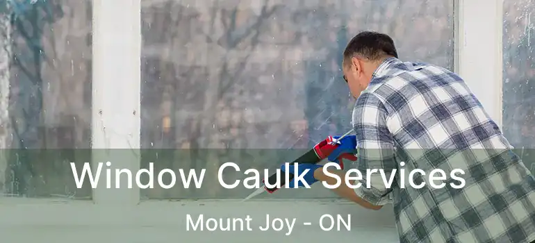  Window Caulk Services Mount Joy - ON