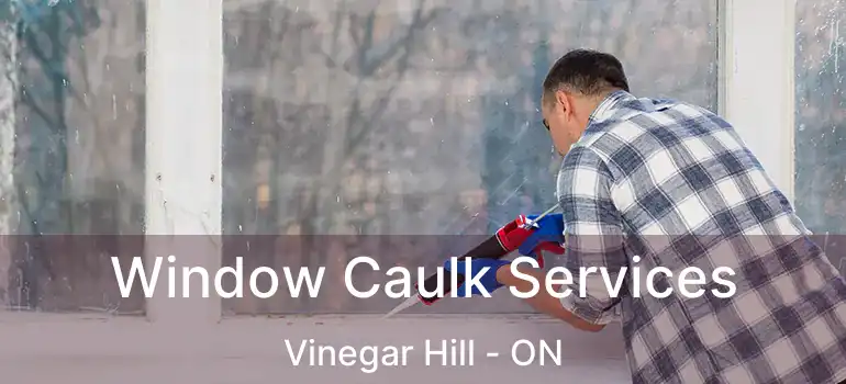  Window Caulk Services Vinegar Hill - ON