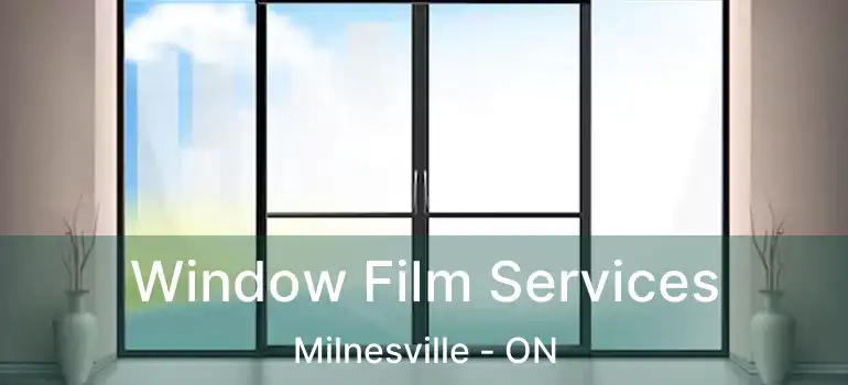  Window Film Services Milnesville - ON