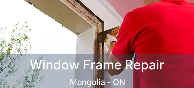  Window Frame Repair Mongolia - ON